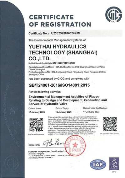 Sistema de Gestão Ambiental ISO 14001