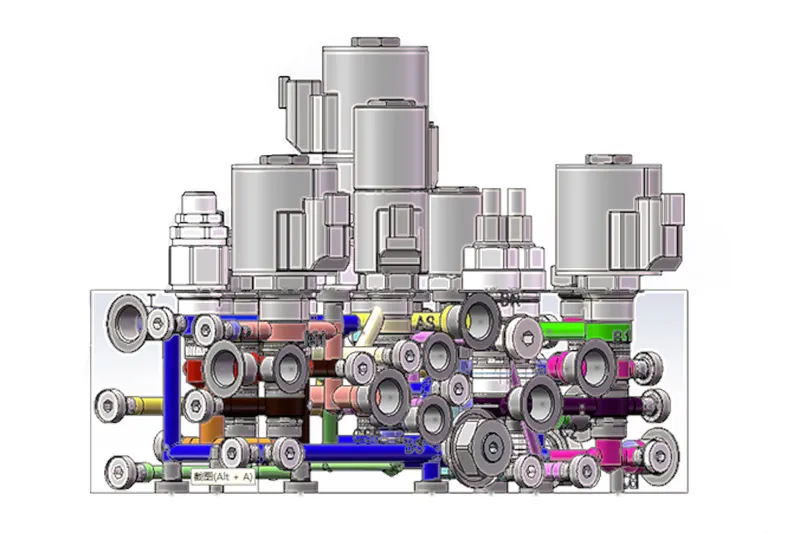 Modelos 3D de projetos hidráulicos personalizados