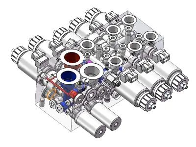 Modelos 3D de projetos hidráulicos personalizados