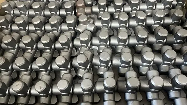 Peças fundidas com formatos especiais