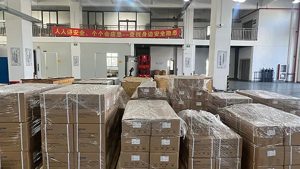  Área de armazenamento de produtos acabados