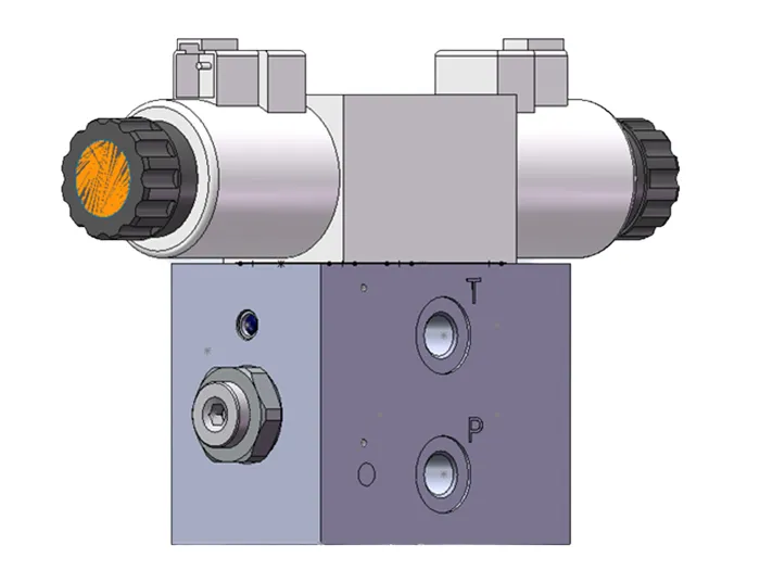 Bloco de válvulas de engate rápido K04