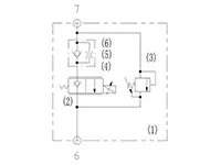 CCM-1 Bloco de válvula de comando (elevação de cilindro)