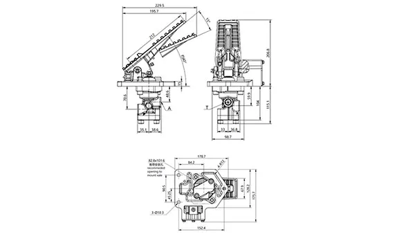 YBV-S Válvula de freio de serviço único (com sensor angular)