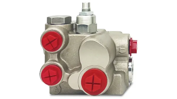 Válvula de carga do acumulador