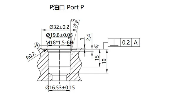 Seção de entrada tipo R