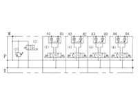 Válvula direcional seccional SMWV-08