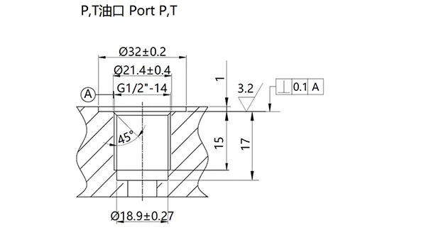 Seção de entrada tipo R