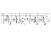 Bloco de válvulas de comando load sensing