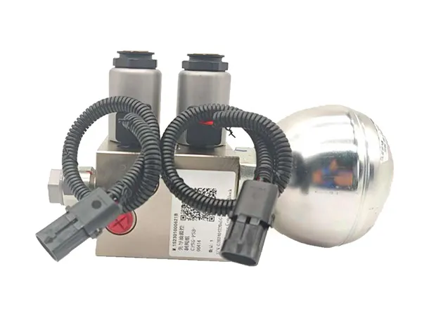 Bloco manifold de válvula de retenção pilotada (para miniescavadeira)